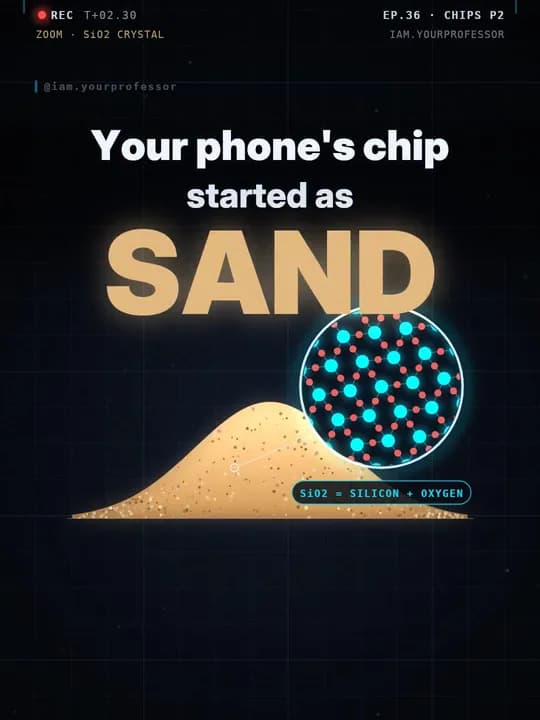Electronica EP.36: From sand to a phone chip