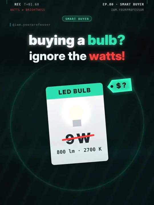 Electronica EP.80: LED bulbs: lumens, not watts
